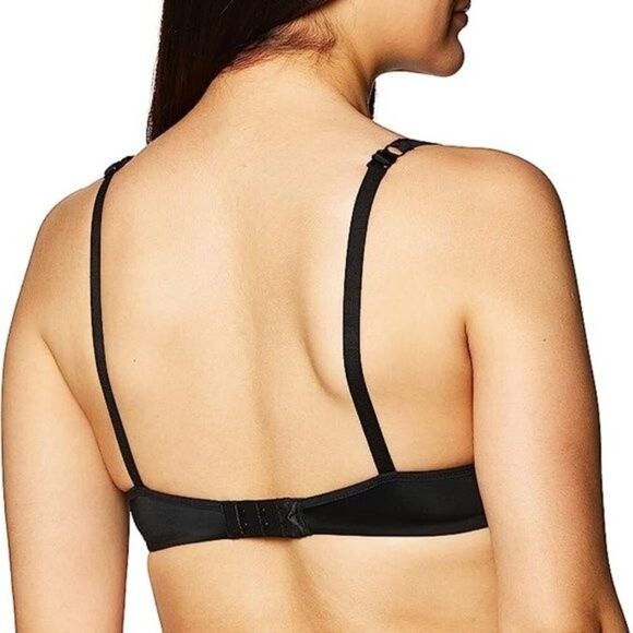 Warner's Bra 36B Black Elements Of Bliss Light Lift Wireless NWT - Picture 2 of 16